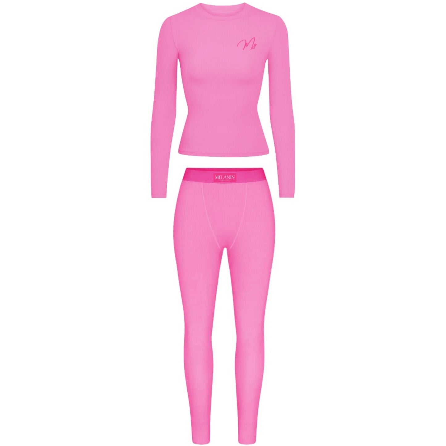 Bubble gum legging set