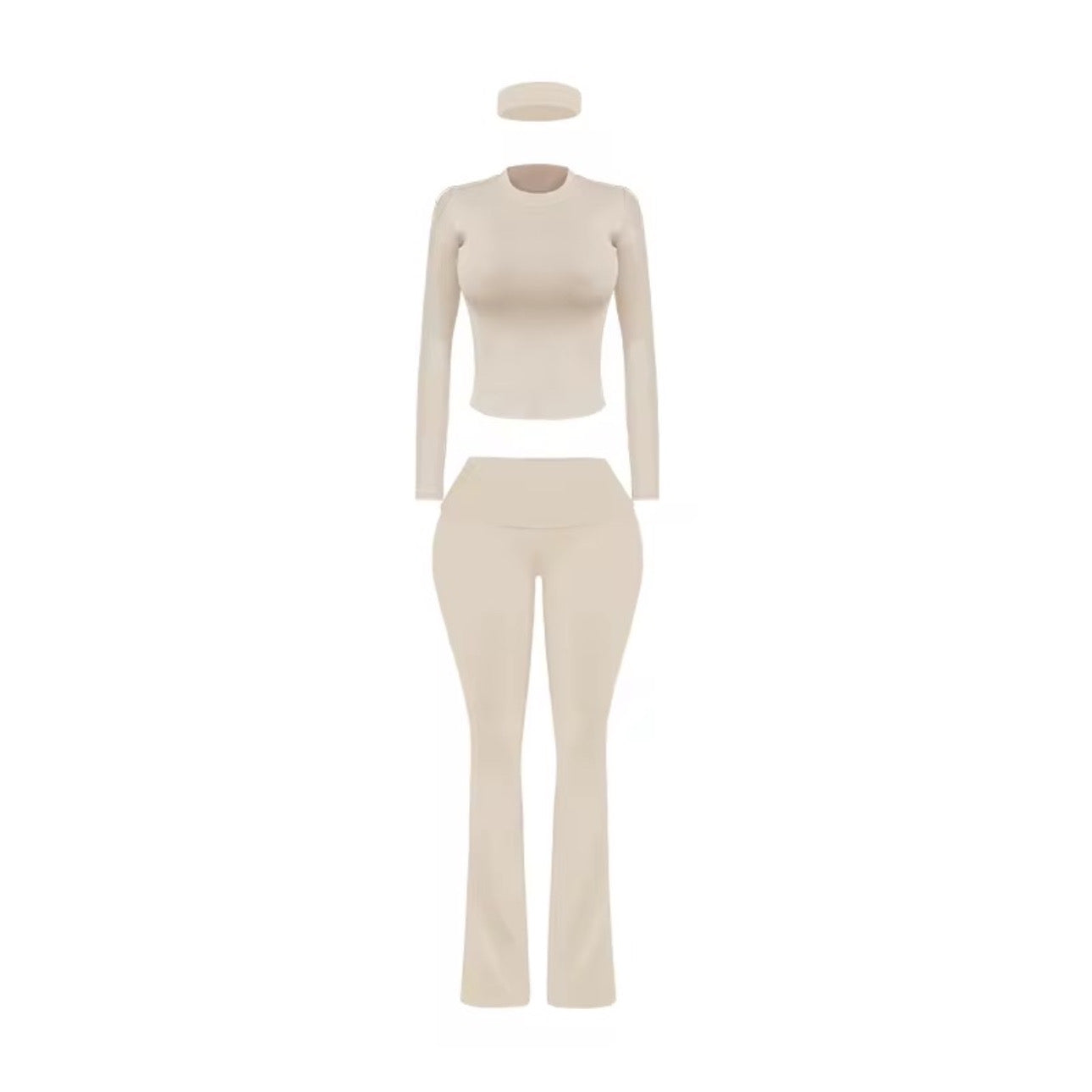 Melanin long sleeve flare set