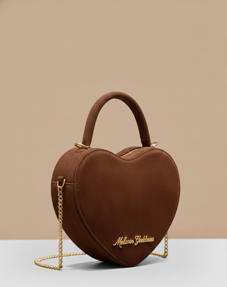 Velvet Core Heart crossbody – melanin goddesses