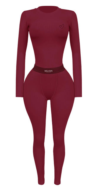 Burgundy luv edition set