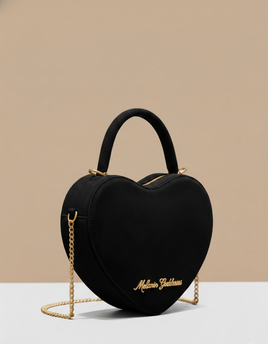 Velvet Core Heart crossbody – melanin goddesses